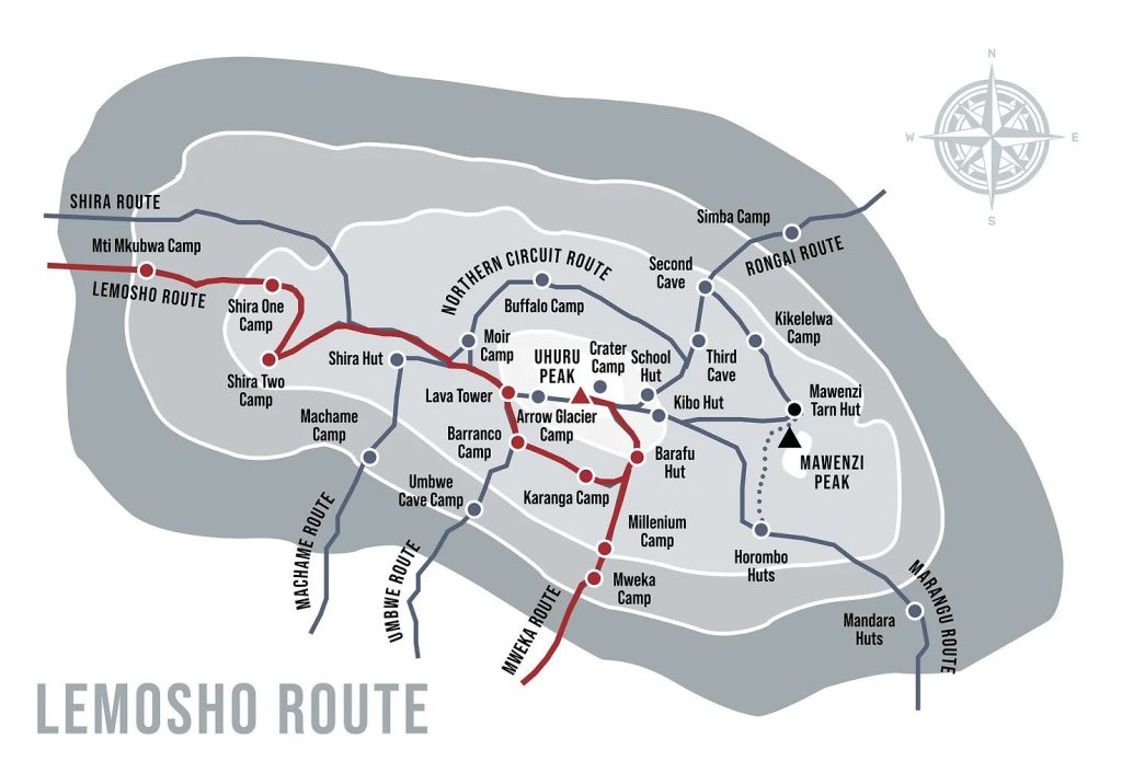 Daydream Safaris | Lemosho Route